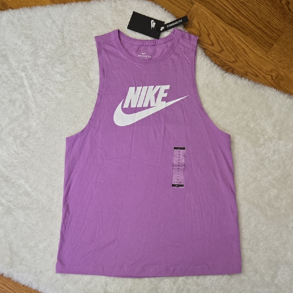 Nike Purple/White Tank Top, Womens Small, New With Tags
